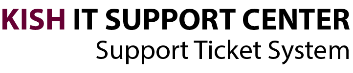 Kish IT Helpdesk Portal